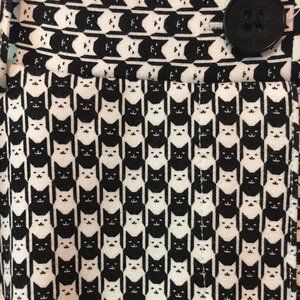 Betabrand Catstooth Chinos (Small Petite)